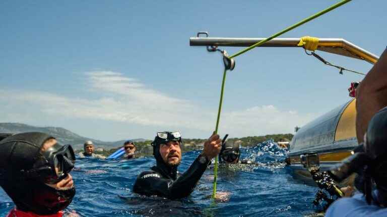 50 meters deep in apnea, a Mayenne bronze medalist at the French championships