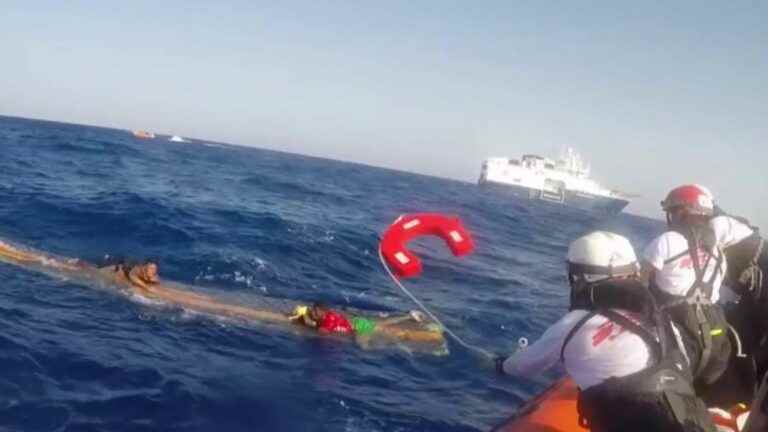 71 migrants rescued during crossing, including a four-month-old baby