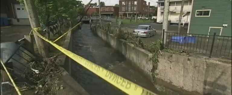 A dike will be built in Coaticook