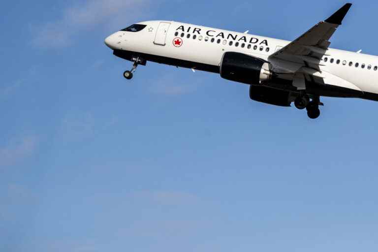 Air Canada jostled on the stock market |  The Press