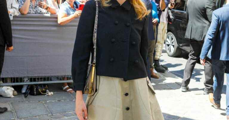 Ana Girardot: Noted appearance at the Christian Dior fashion show, French chic