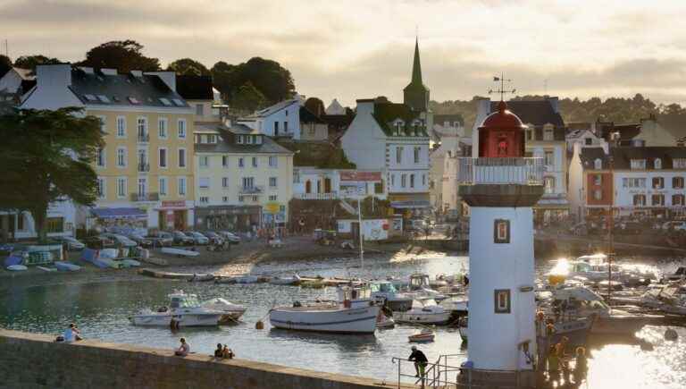 Anne Sinclair, in Belle-Ile en Mer