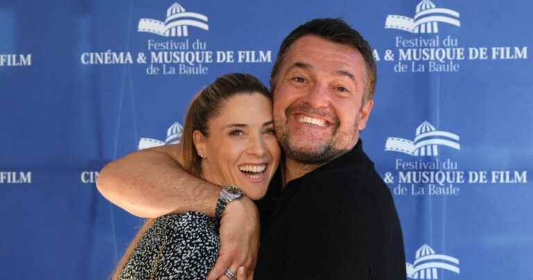 Arnaud Ducret and his wife Claire Francisci: the couple more in love than ever at the La Baule Festival!