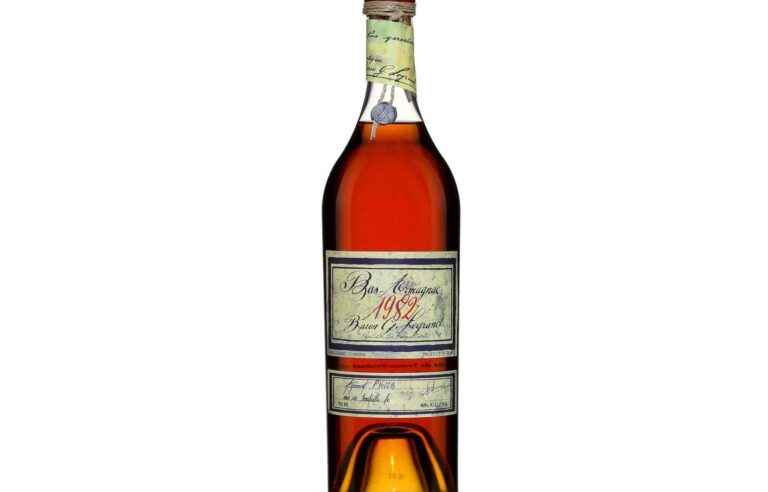 Bas-Armagnac 1982, Baron Gaston Legrand, Cognac Lhéraud, South-West, France