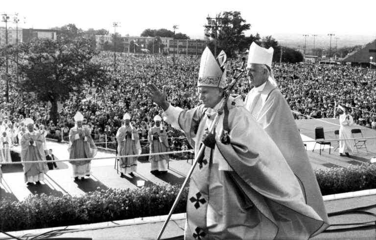 Between two popes, a church and its Stations of the Cross