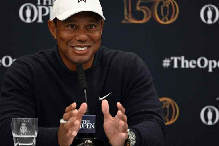 British Open |  “My goal was to come back to Saint Andrews,” says Tiger Woods