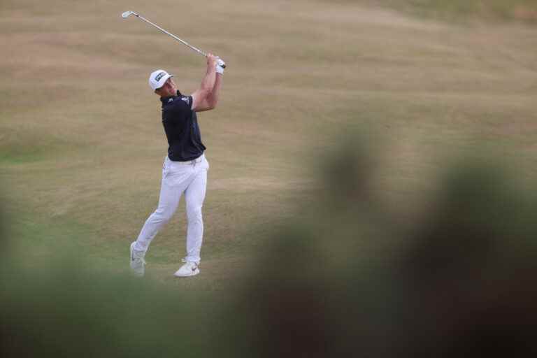 British Open |  Viktor Hovland takes the lead