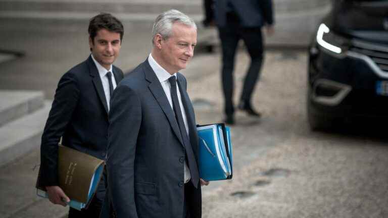 Bruno Le Maire and Gabriel Attal heard by the Senate Finance Committee