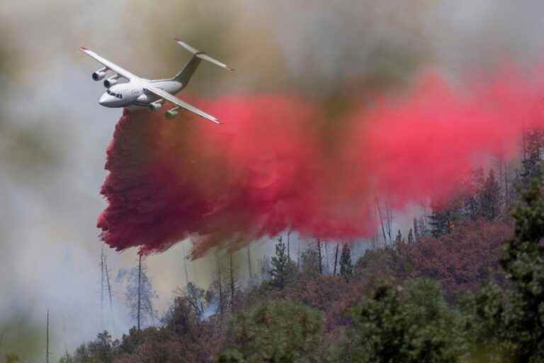 California |  Firefighters contain a blaze near Yosemite