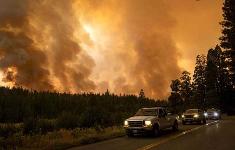 California smothered in flames