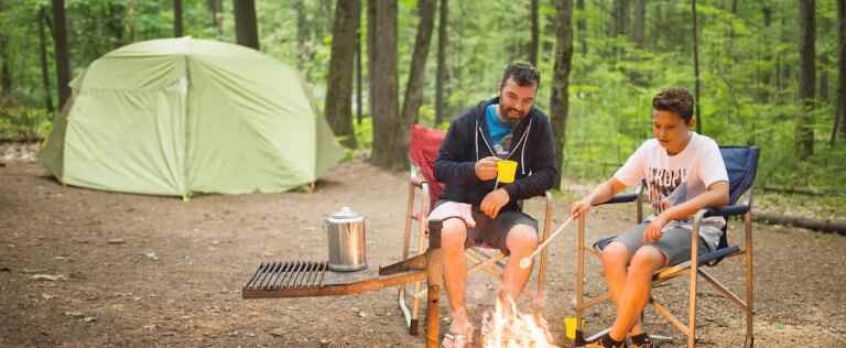 Camping in Estrie: a must for two lovers