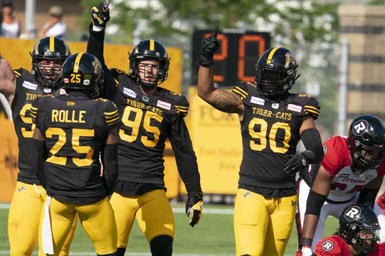 Canadian Football League |  A first victory for the Tiger-Cats