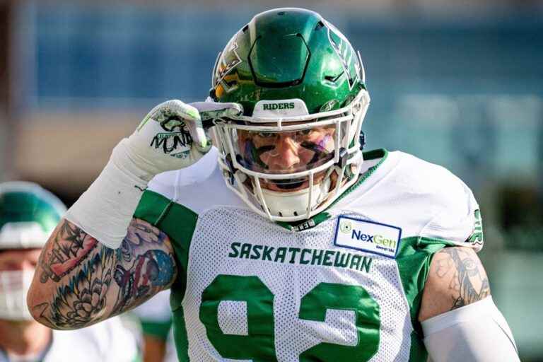 Canadian Football League |  Three suspensions imposed on Roughriders player Garrett Marino