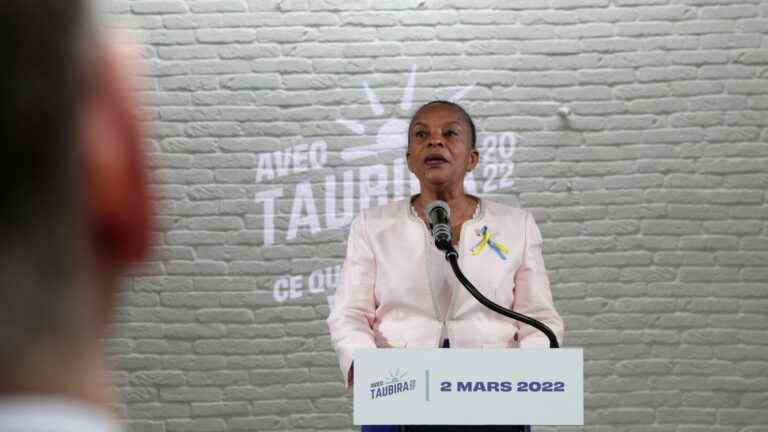 Christiane Taubira, candidate for the presidential election, “still active, combative and combative”