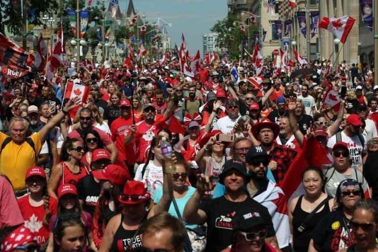 Demonstrations in Ottawa |  A quieter weekend than last winter’s “Freedom Convoy”