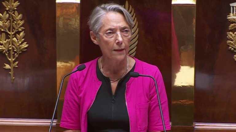 Elisabeth Borne heckled by the opposition in the National Assembly