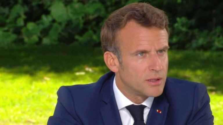 Emmanuel Macron announces an energy sobriety plan this summer