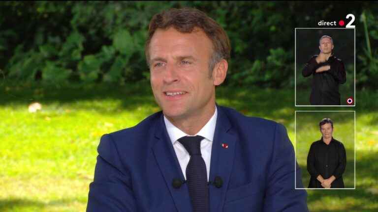 Emmanuel Macron says he sees himself as the Roman god Vulcan, “that is to say at the forge”