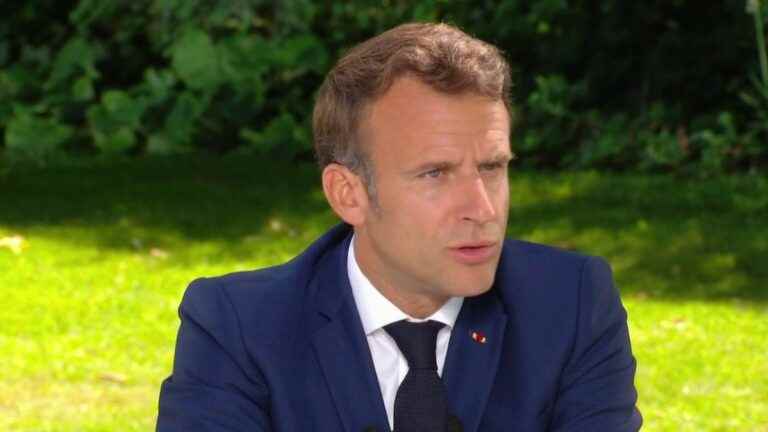 Emmanuel Macron wants “we put ourselves in a position to consume less” energy