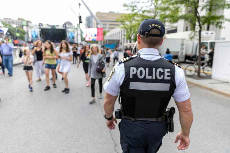 Festival Security |  The police keep an eye out