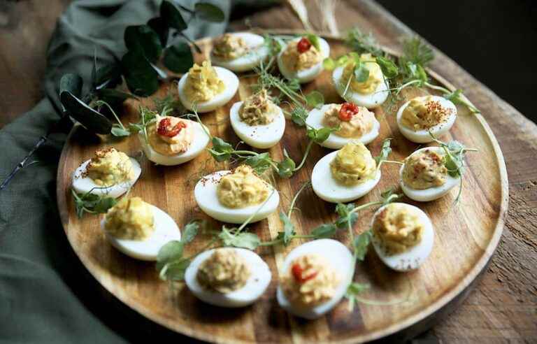 Festive Eggs Recipe |  The duty