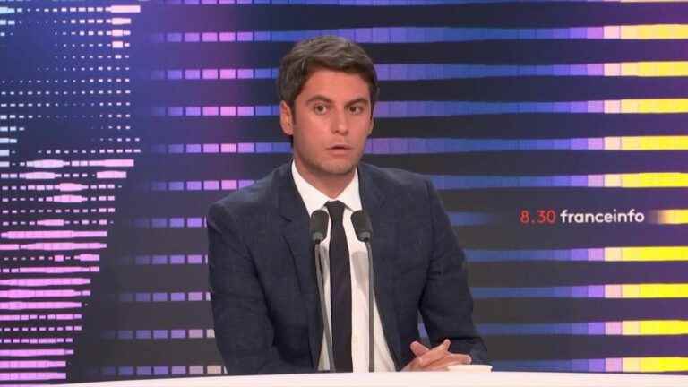 Firefighting, renationalization of EDF, purchasing power law … Gabriel Attal’s “8:30 franceinfo”