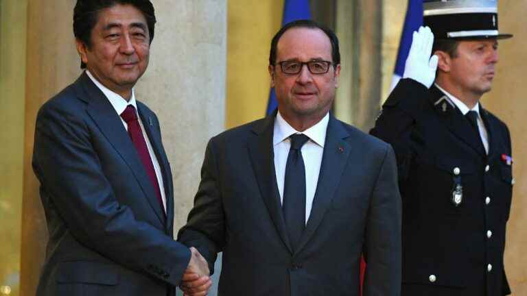 François Hollande “shocked” by the conditions of the death of the former Japanese Prime Minister