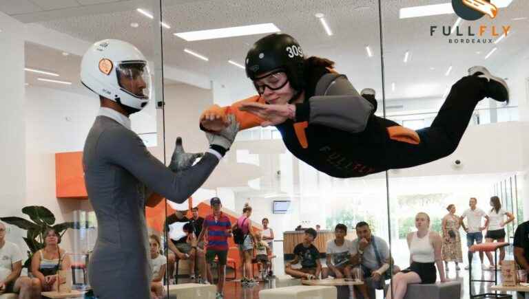 Full Fly wind tunnel in Mérignac