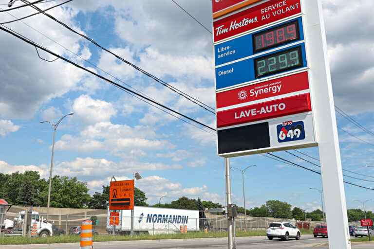 Gasoline in Montreal finally below the Quebec average