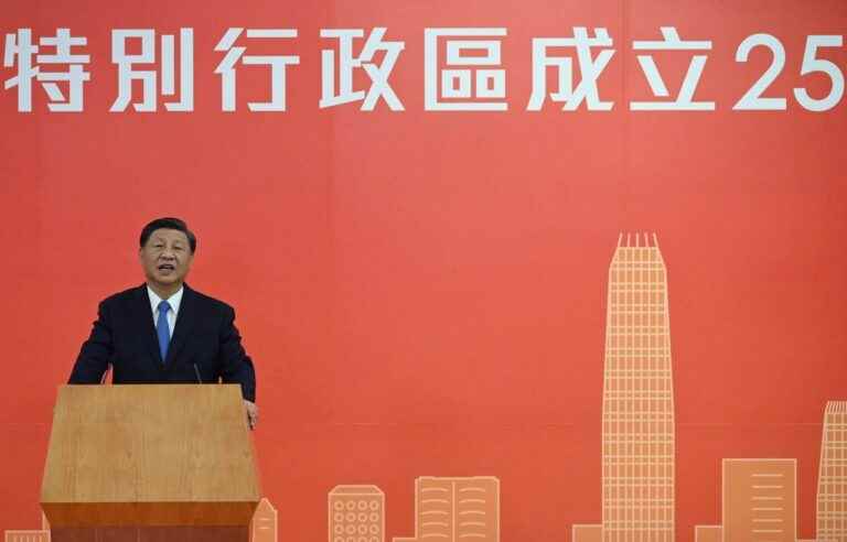 Hong Kong “reborn from the fire”, says Xi Jinping for the 25th anniversary of the handover