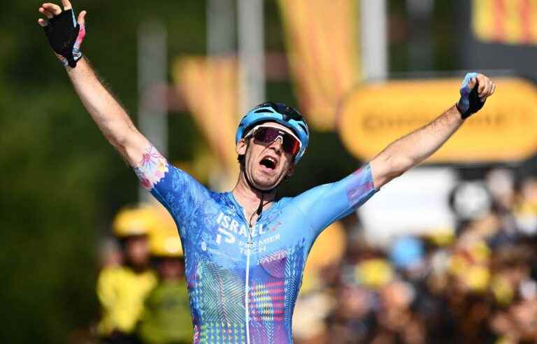 Hugo Houle wins the 16th stage of the Tour de France