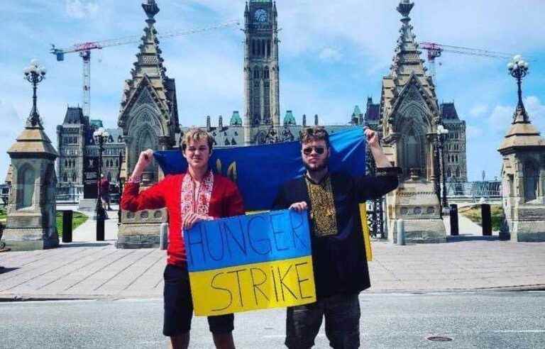 Hunger strike in Ottawa against sending turbines to Germany