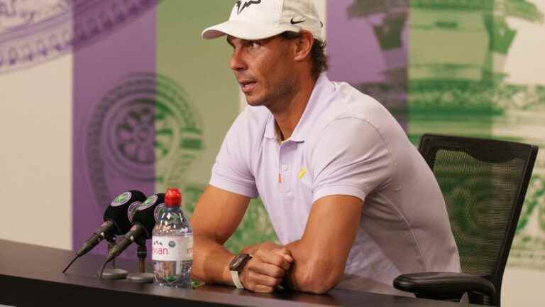 “I can’t win two games”, justifies Rafael Nadal after his withdrawal from the semi-final