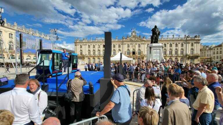 IN PICTURES – Climb aboard Urbanloop, the mode of transport of the future in Nancy