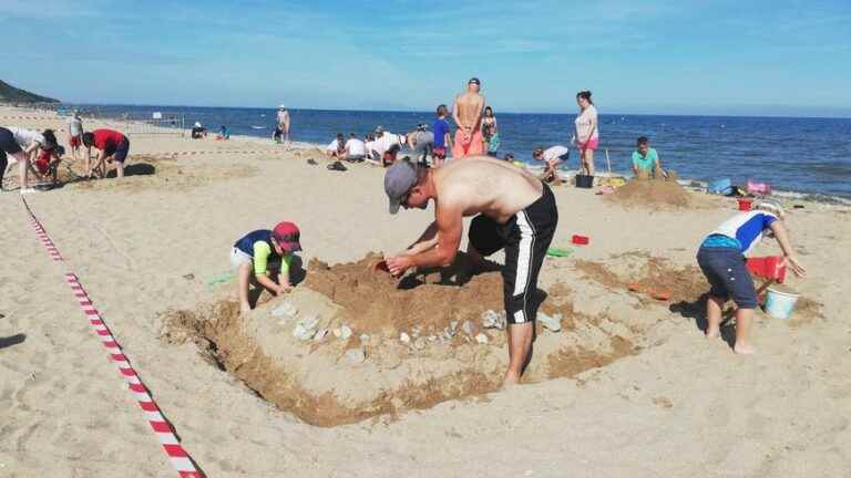 IN PICTURES – In Villers-sur-Mer, a sand castle competition delights young and old