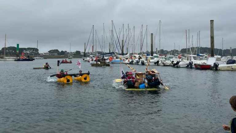 IN PICTURES – The maritime festivals of Aber Wrac’h ended with an UFO race