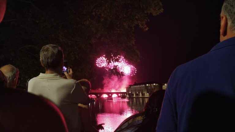 IN PICTURES – The return of the fireworks on the Garonne in Toulouse for July 14