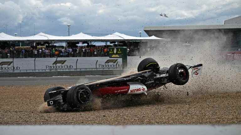 “I’m fine”, reassures Guanyu Zhou after his spectacular crash at the start of the British Grand Prix