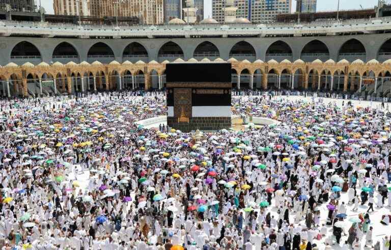 In Saudi Arabia, the great pilgrimage comes to an end on the first day of Eid al-Adha