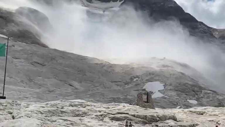 Italy: glacier collapse kills at least six in the Alps