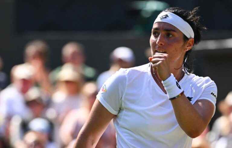 Jabeur and Rybakina in the Wimbledon final