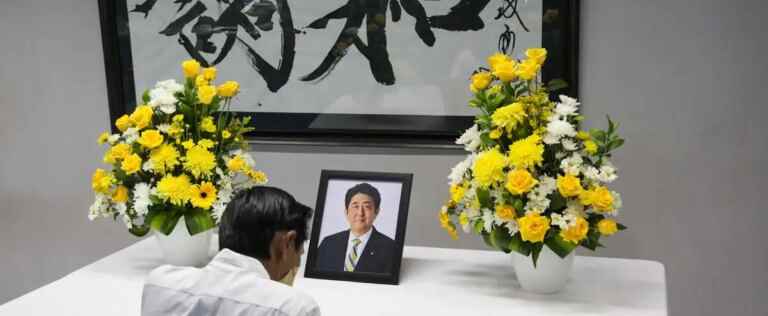 Japan: funeral wake for Shinzo Abe