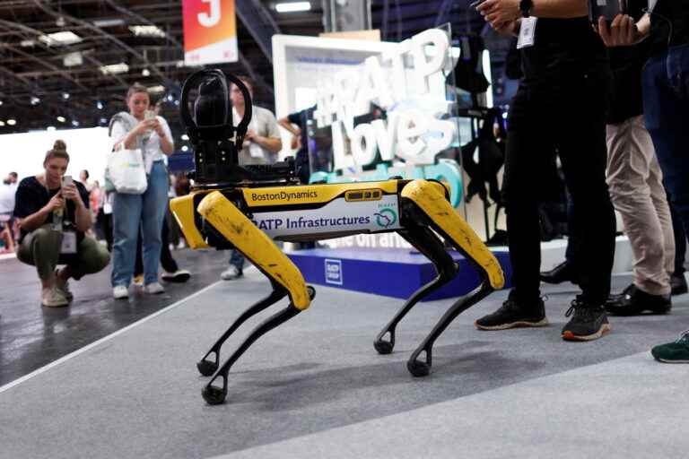 Japan is testing a robot dog to help with forestry work