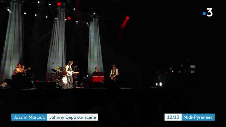 Johnny Depp and Jeff Beck create the event on the stage of the Jazz in Marciac Festival