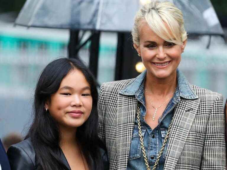 Joy, the youngest daughter of Laeticia Hallyday, shares a shock photo that does not pass!