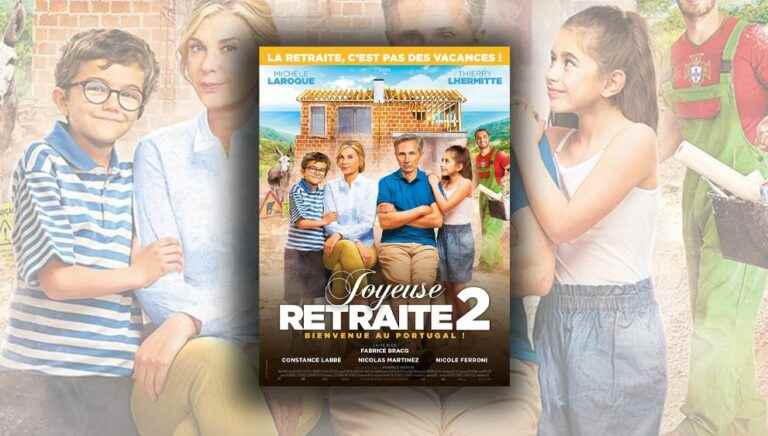 “Joyeuse Retraite 2” by Fabrice Bracq, Michèle Laroque and Thierry Lhermitte finally in Portugal!