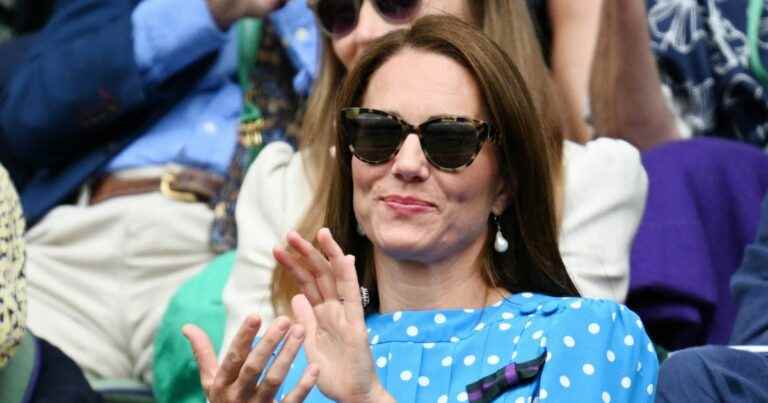 Kate Middleton: Rare tender gestures in the stands of Wimbledon, she shines in the family with William