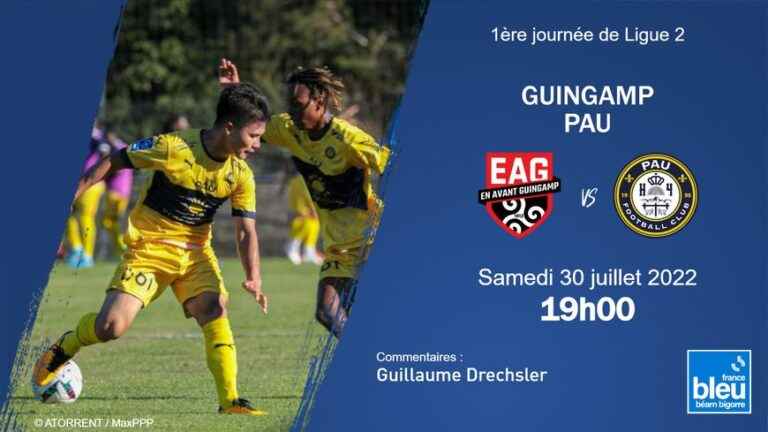 LIVE – Ligue 2 2022/2023: Follow Pau FC’s trip to Guingamp in full