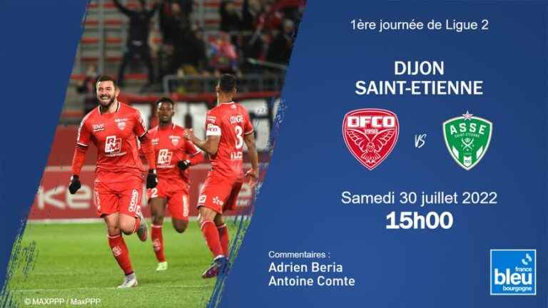 LIVE – The DFCO receives ASSE, follow the resumption of Ligue 2