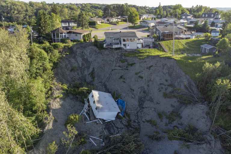 Landslide in Saguenay |  An insurance problem postpones stabilization work